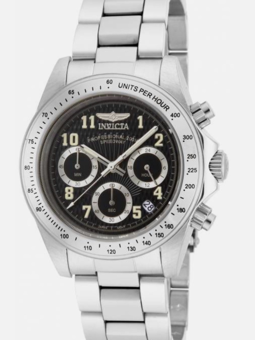 Invicta Speedway Torvane Men's Watch - 39.5mm, Steel